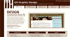 Desktop Screenshot of jjhgraphicdesign.com